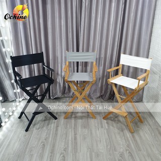 Ghế makeup, Ghế Quay phim Bằng gỗ Nhập khẩu nguyên chiếc (Đủ Màu)