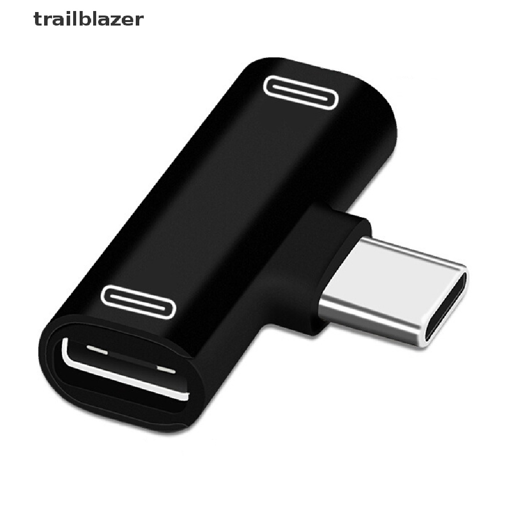 Cáp chuyển đổi âm thanh tai nghe AUX kép USB Type C Trailblazer UIO