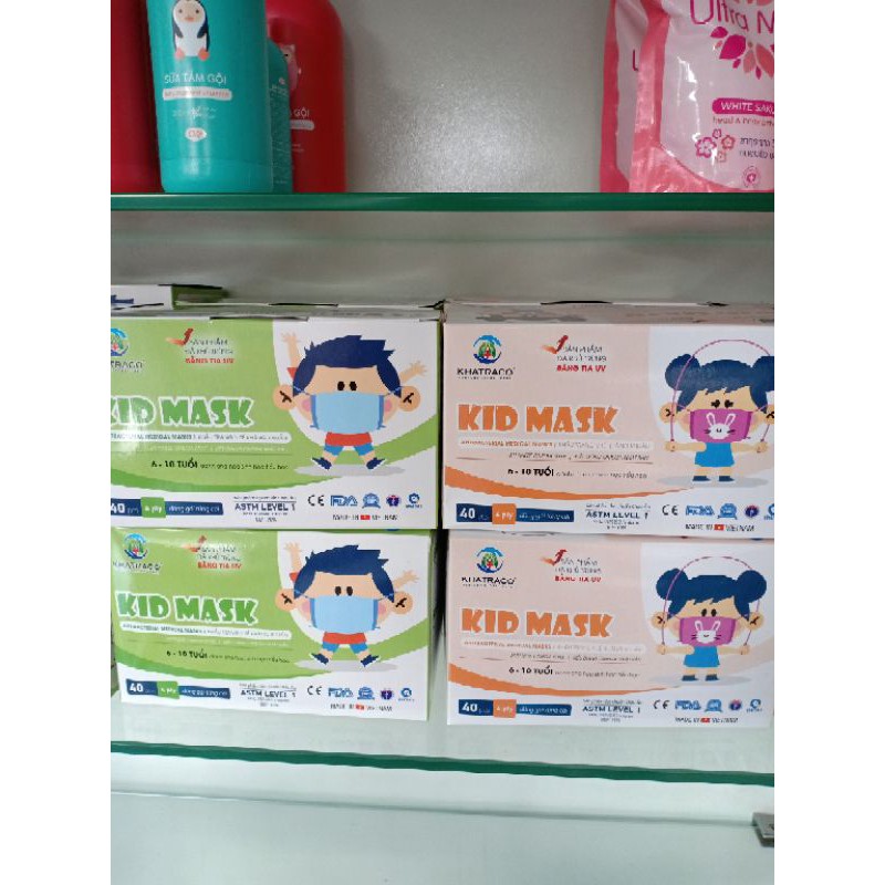 Khẩu trang trẻ em khatraco 4-10 tuổi | BigBuy360 - bigbuy360.vn