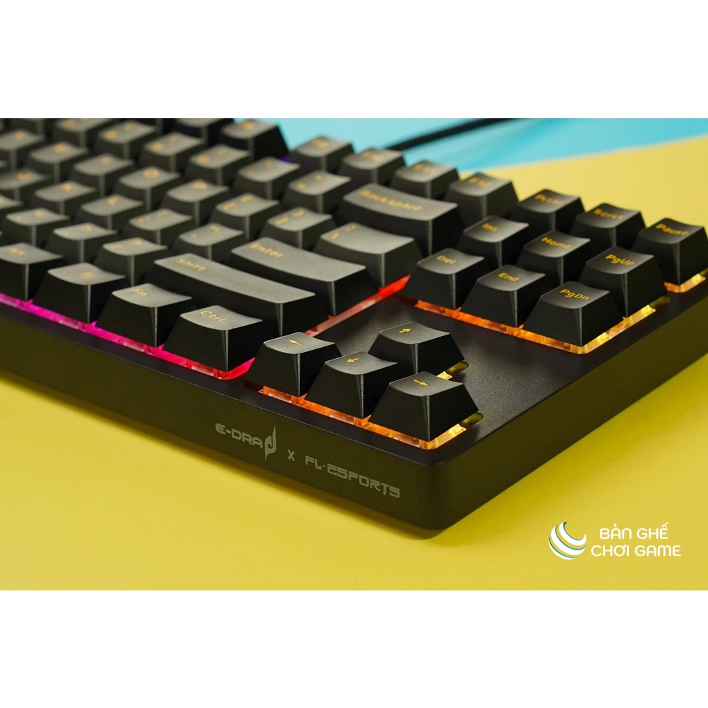 Bàn phím cơ E-DRA x FL-Esports EK387FL Polar Night - Hàng chính hãng