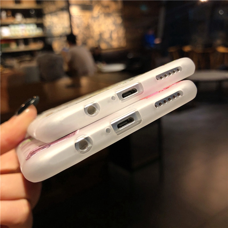 Ốp điện thoại silicon hoa lá cho Samsung S8 S8 Plus S9 S9 Plus A10 A20/A30 A40 A50 A60/M40 A70 A80/A90 M10 M20 M30/A40S | BigBuy360 - bigbuy360.vn