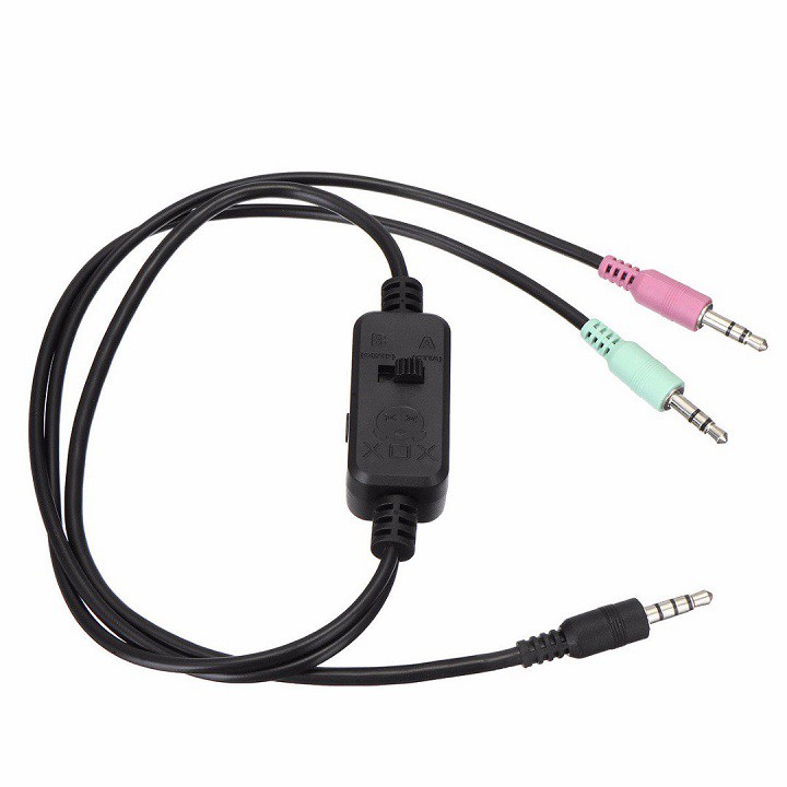 [Mã ELHACE giảm 4% đơn 300K] Dây Live Stream 3 Màu XOX MA2 Audio Adapter - Giắc Live Stream Thu Âm Cao Cấp Chính Hãng