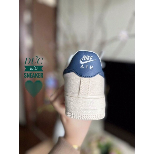 Giày Nike thêu móc xanh than , giày thể thao nam nữ sneaker kèm hộp