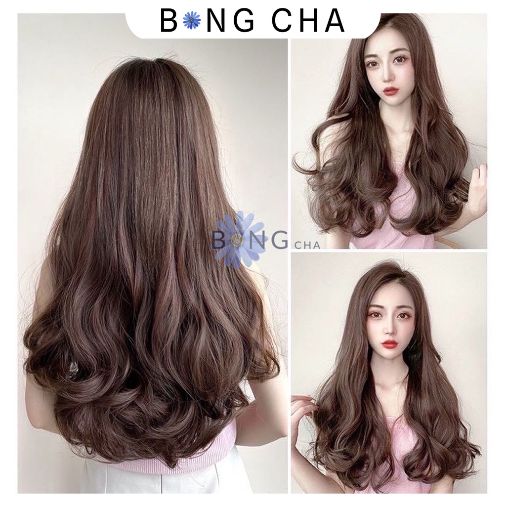 Tóc Giả Kẹp U Xoăn Lọn 70cm ❤️VIDEO THẬT❤️ CHẤT TÓC TƠ NHẬT SIÊU THẬT