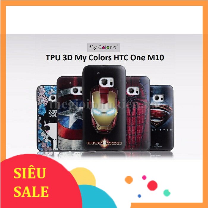 Ốp lưng hình sần in 3D chính hãng My Colors cho HTC One M10.