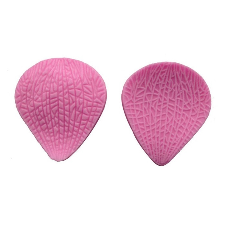 Set 2 Khuôn Silicone Tạo Hình Cánh Hoa Phong Lan Trang Trí Bánh