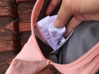 Túi Adidas bao tử hồng[full tag code]