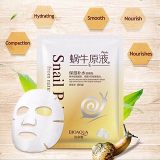 Combo 10 Mặt Nạ Ốc Sên Snail Prime BioAqua Thương hiệu nổi tiếng nội địa Trung 