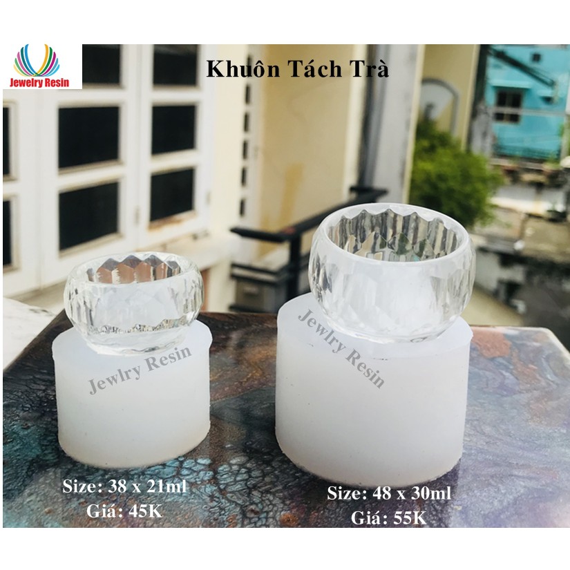 Khuôn Silicon Epoxy Resin: Khuôn Tách Trà