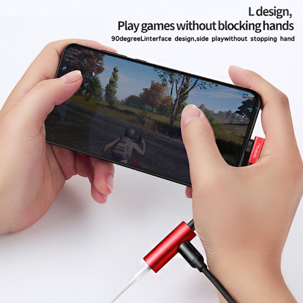 Cáp kết nối âm thanh 2 trong 1 USB Type-C chất lượng cao