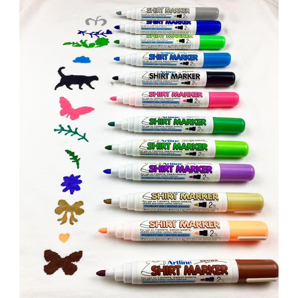 Bút vẽ áo Shirt marker Artline EKT-2, 2.0mm