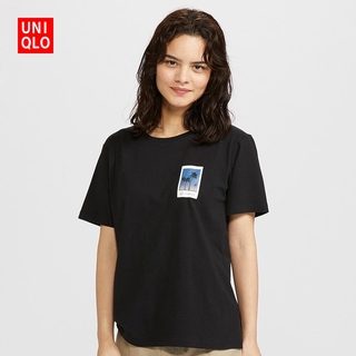 UNIQLO Áo Thun 100% Cotton Tay Ngắn In Hình Máy Ảnh Cho Cặp Đôi Fujifilm Instax Ut X Xs-3Xl 427996