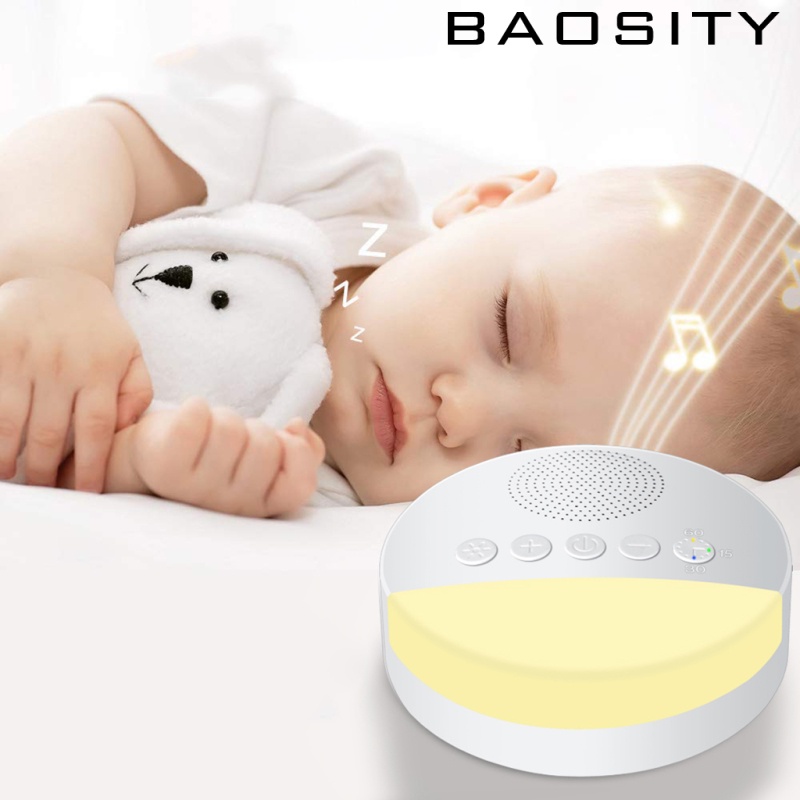 [BAOSITY]White Noise Sound Machine Sleep Therapy Plays Soothing Sounds+ Timers