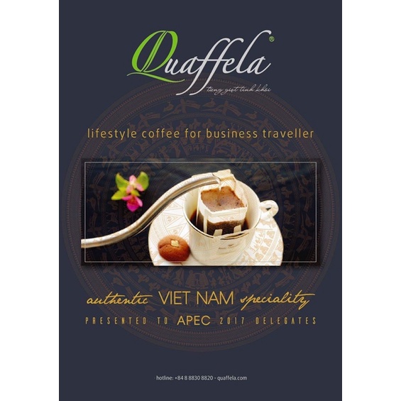 Cà phê đặc sản Quaffela - Thương hiệu quà tặng dành cho đại biểu APEC (2017) - gói 250g | BigBuy360 - bigbuy360.vn