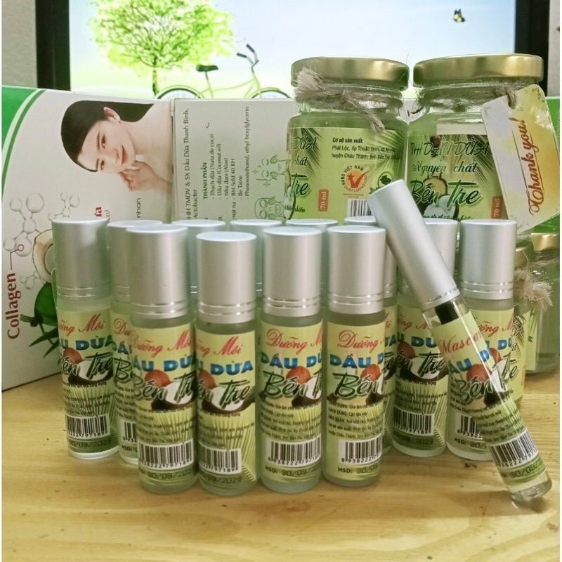 Dưỡng môi dầu dừa 10ml