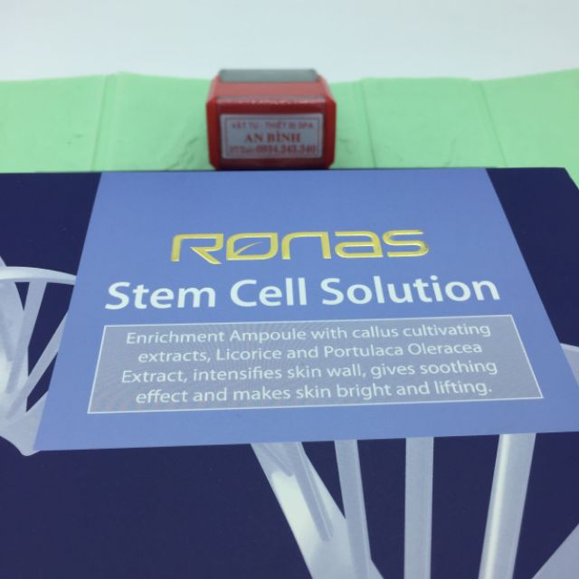 (Q1-HCM) Tế Bào Gốc Ronas Stem Cell Solution - An Bình Cam Kết Chính Hãng