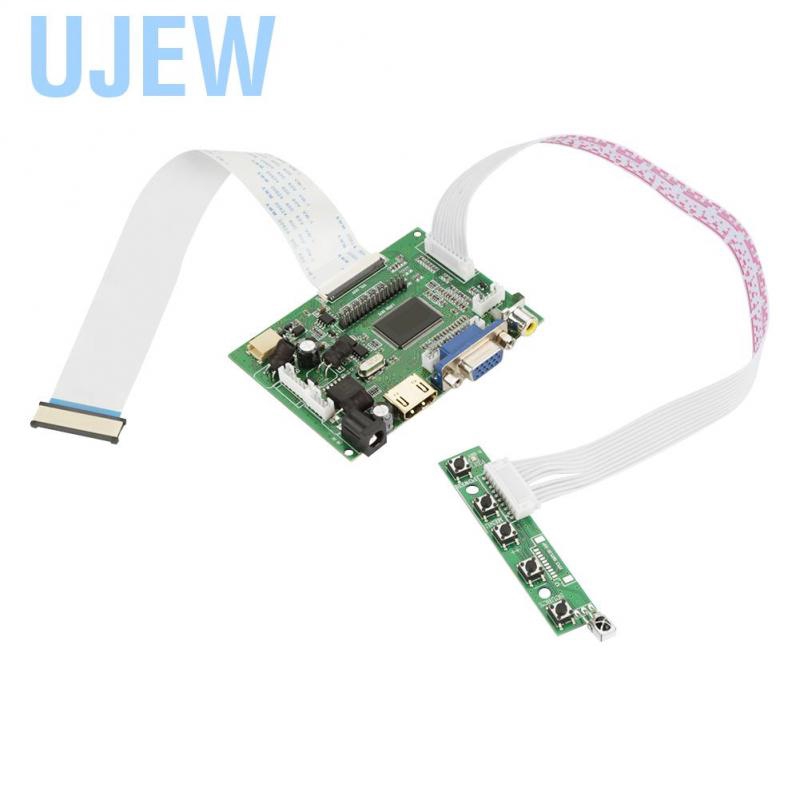 Bảng Mạch Chuyển Đổi B' Ujew Hdmi Vga 2av Cho Màn Hình 7inch At070Tn92 800x480 Lcd