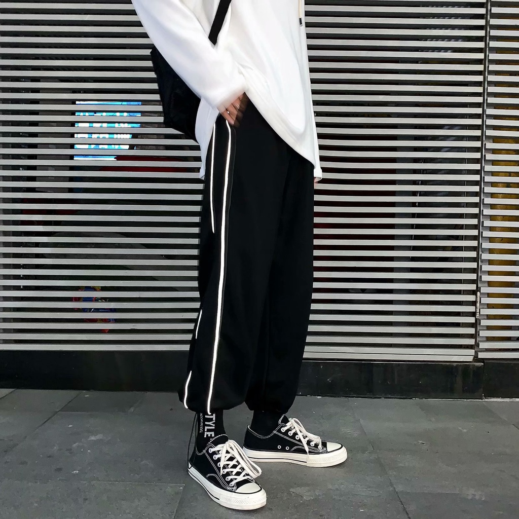 Men's trousers M-2XL personality and versatile wide leg pants