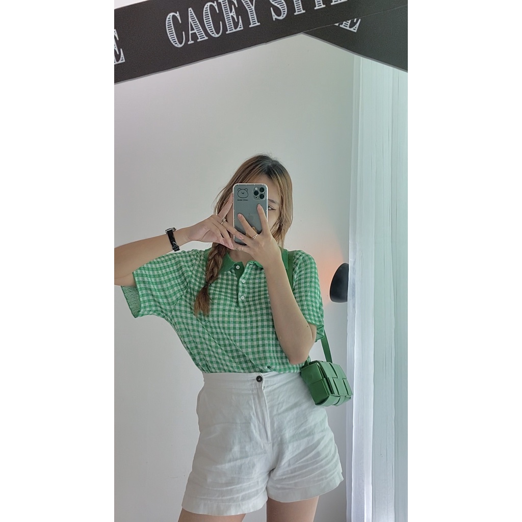  Áo Polo chất len mỏng màu xanh hàng Quảng Châu loại 1 | BigBuy360 - bigbuy360.vn