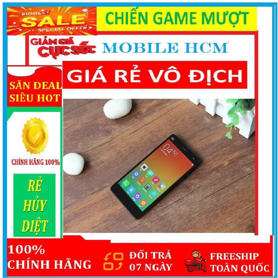 Điện thoại CHÍNH HÃNG XIAOMI MI4 mới - RAM 3GB - ROM 16GB . Chiến PUBG - FREE FIRE - LIÊN QUÂN mượt