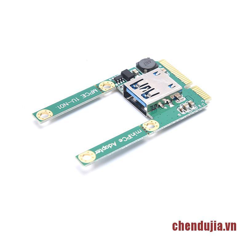 DUJIA Mini PCI-E to USB 3.0 PCI Adapter Expansion Card Laptop Converter Card Ada