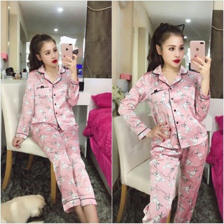 Bộ lụa mặc nhà chất lượng cao cấp