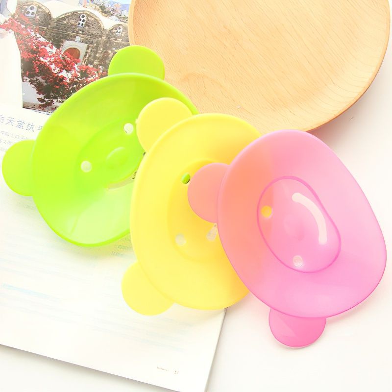 Khay Kệ Đựng Xà Bông Xà Phòng Hình Gấu Dễ Thương