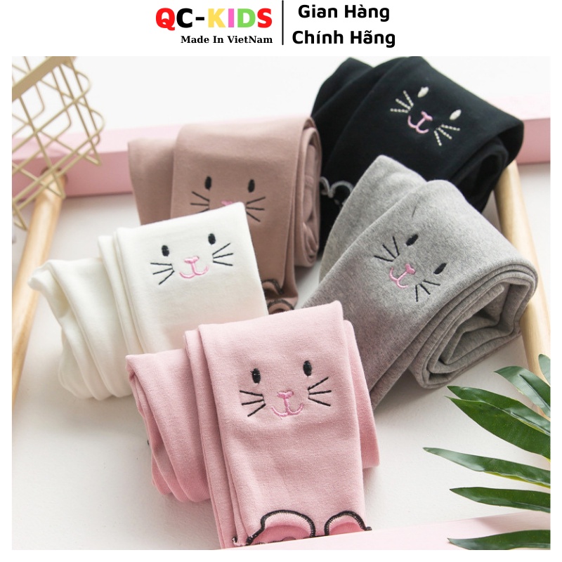 Quần legging bé gái dài xuất dư 1 tuổi đến 5 tuổi QC-KIDS LG01