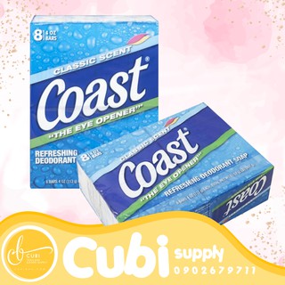 1 Lốc 8 Cục Xà Phòng Coast Mỹ 113g