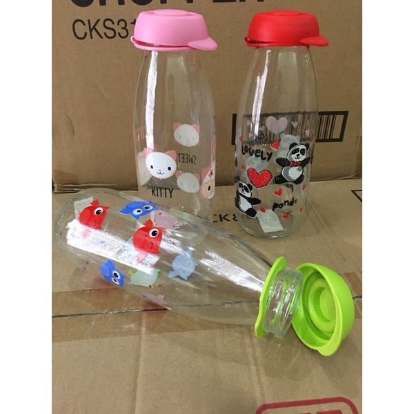 👍💁 2 CHAI THUỶ TINH HEREVIN 500ml 👍