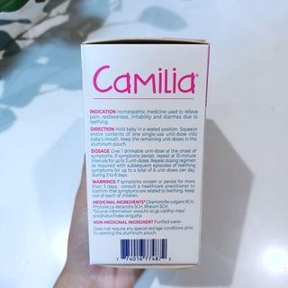 Muối uống Camilia cho bé mọc răng Bản Mỹ Date 2024