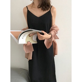 ĐẦM BIGSIZE 2 DÂY DÁNG SUÔNG DÀI