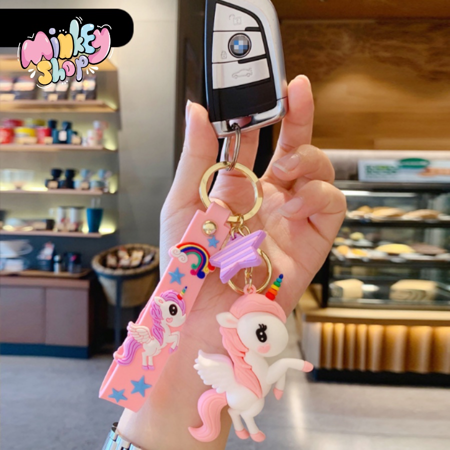 Móc Khóa Đẹp Hình Kì Lân Dẹp Cute phụ kiện Túi Xách dễ thương -Minkey