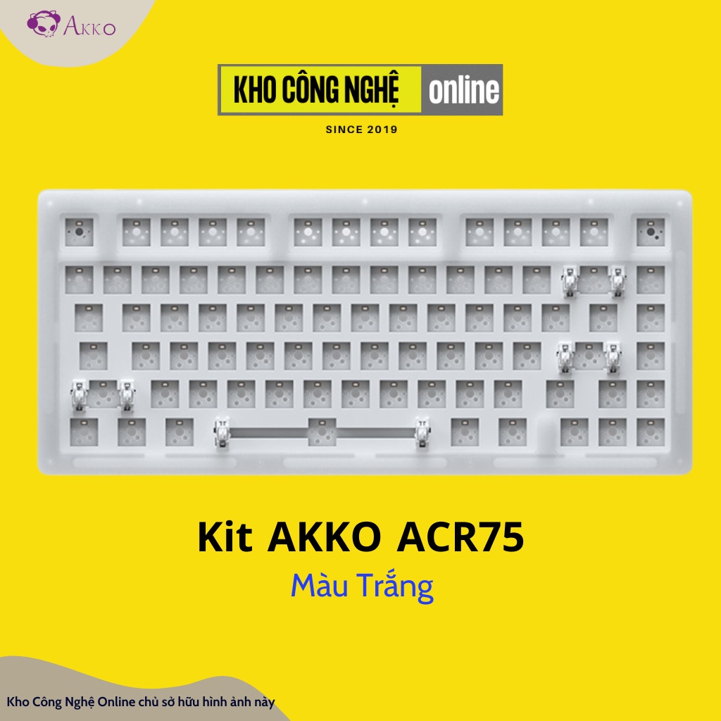 Kit bàn phím cơ AKKO ACR75 / ACR67 / ACR64 (Hotswap / RGB / Foam tiêu âm / Gasket Mount)