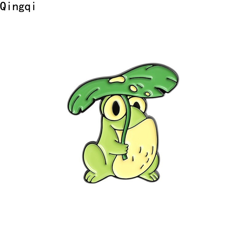 Ghim cài áo MISS ZOE hình chú ếch mắt to đáng yêu