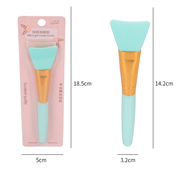 【TGS】DIY Facial Mask Stirring Soft Silicone Makeup Brush Mud Mixing Skin Care Beauty Makeup Tools