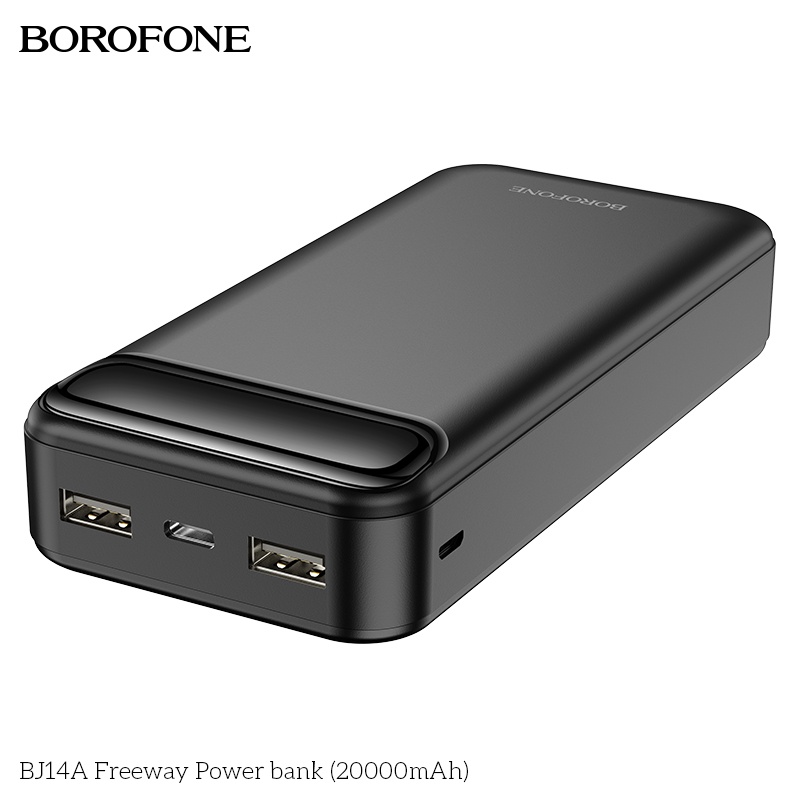 Sạc Dự Phòng BOROFONE BJ14A 20000Mah  Hàng Chính Hãng Cao Cấp, Hỗ Trợ Sạc Nhanh Hiển Thị Phần Pin. Bảo Hành 12 Tháng.