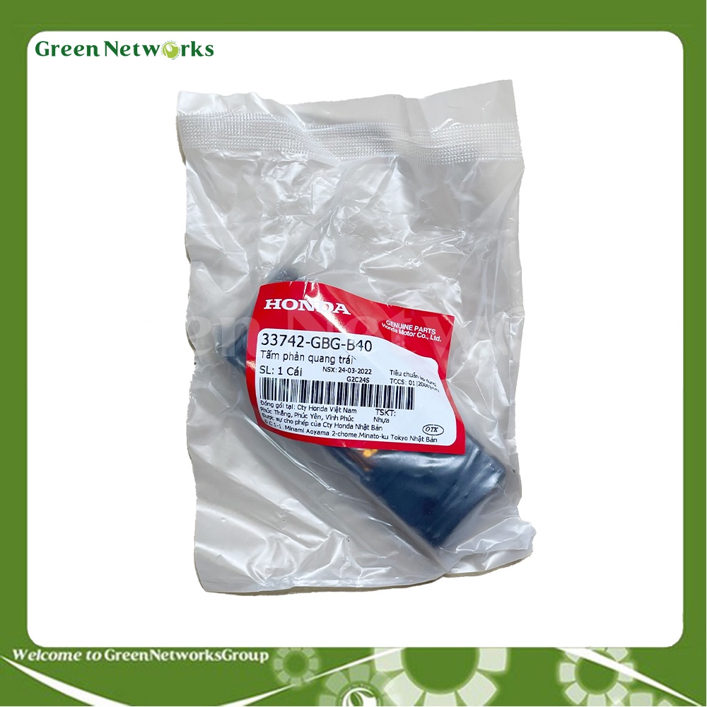 Bộ phản quang xe Dream thái (mắt mèo phản quang), tấm phản quang  trái phải xe Dream II, SuperDream đời đầu–GreenNetWoks