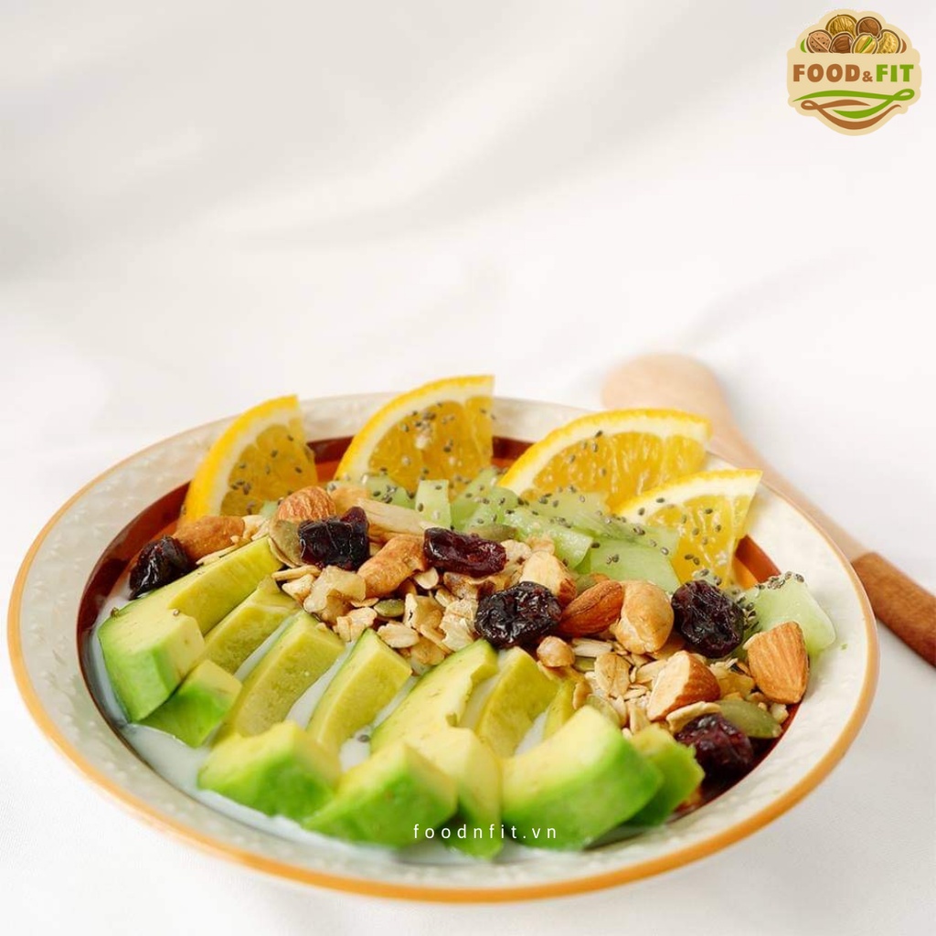 [Mã GROSALE giảm 10% đơn 150K] Ngũ cốc dinh dưỡng granola siêu hạt vị truyền thống - ăn kiêng, giảm cân không đường100%