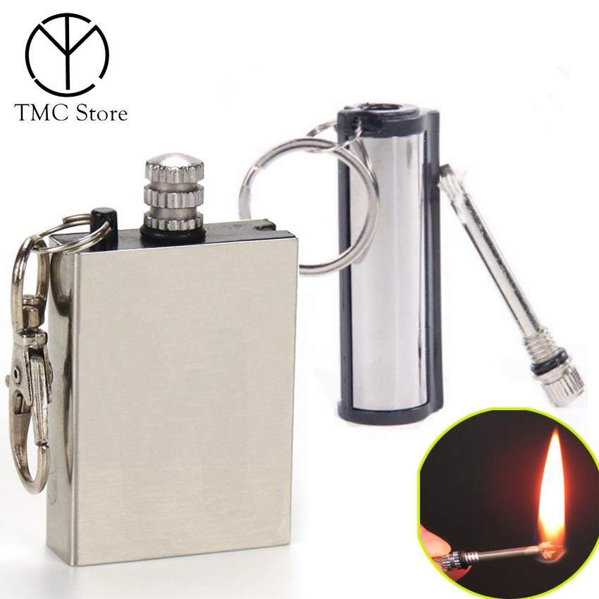 Móc khóa ô tô, bật Iửa inox sang trọng - TMC Store T06