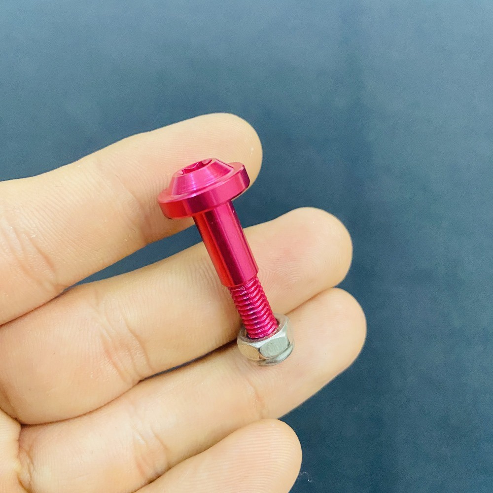 [ỐC KIỂU] ỐC KIỂU NHÔM CNC GẮN CỐT TAY THẮNG XE MÁY ĐỘ LÊN MÀU SẮC RỰC RỠ