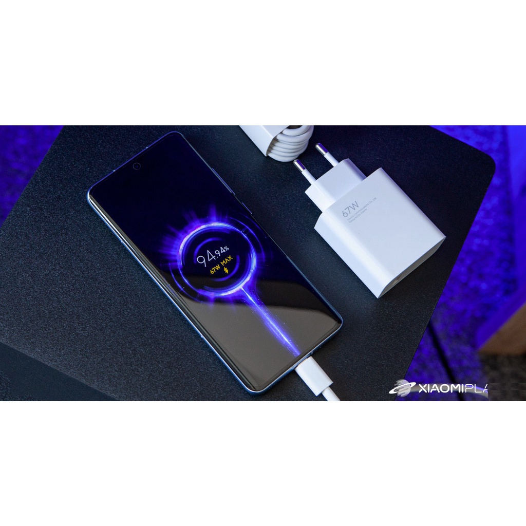 Bộ sạc nhanh Xiaomi 67W Mi Turbo Charge 4.0 Xiaomi MDY-12-EH Chính hãng - Zin bóc máy cho Mi 12 11 10T,K30,K30pro,Pocox3