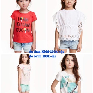 Sét Somi-thun đỏ bé gái H m m h, áo bơi, q sộc, set chip