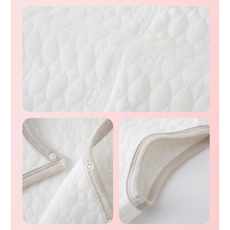Áo gile cotton trần bông Organic Cao cấp mỏng mịn cho bé [Shop Mẹ Bob 86]