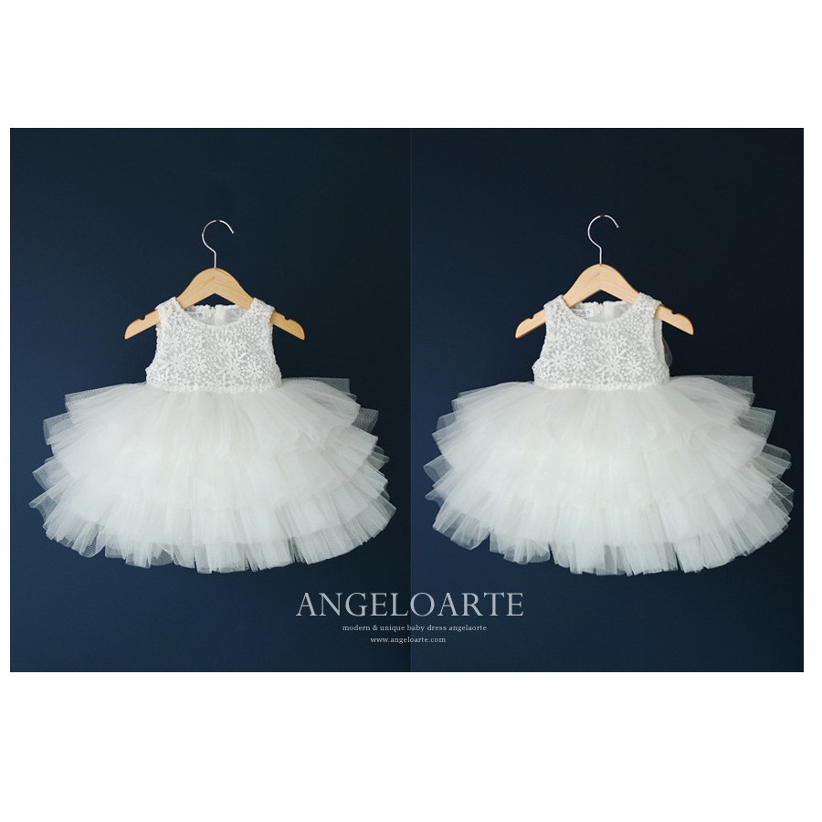 Đầm công chúa nhiều tầng cho bé (tặng kèm vương miện)