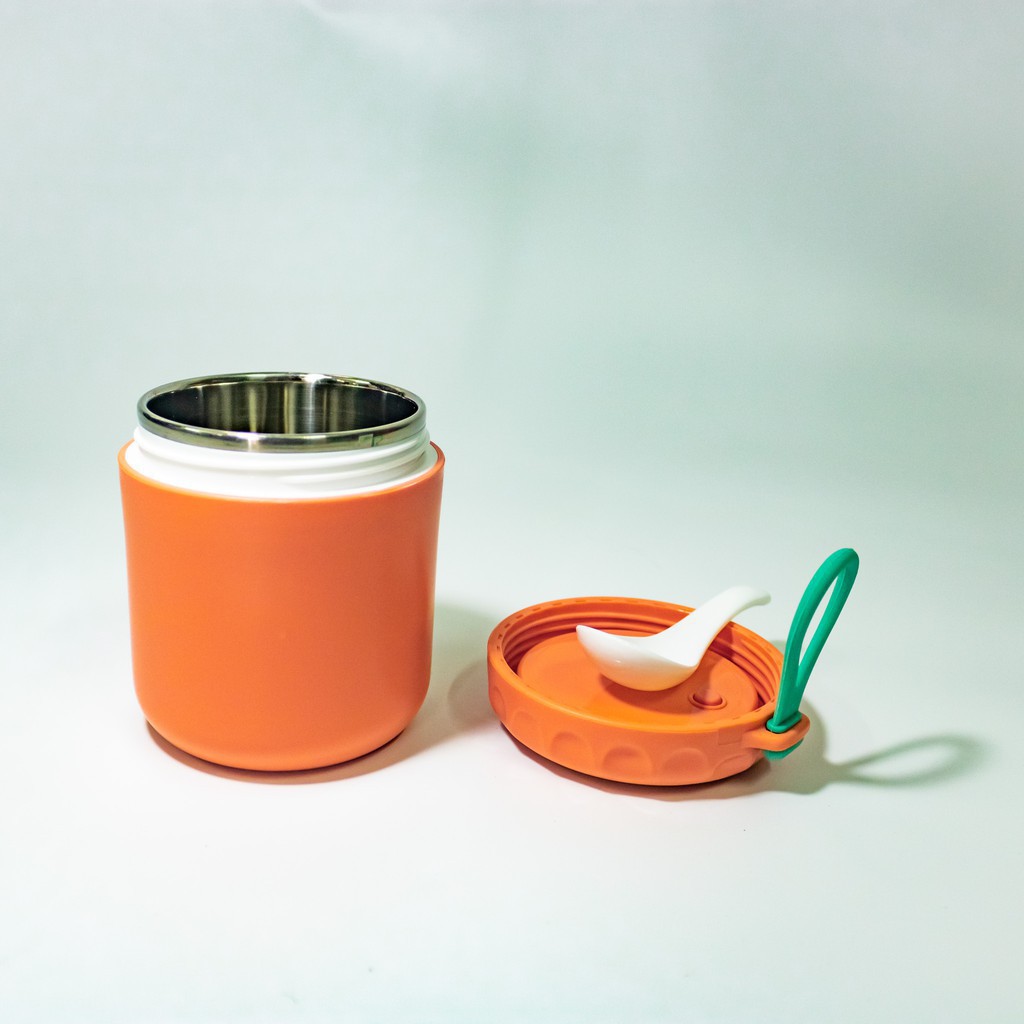 Bình Ủ Cháo, Bình Giữ Nhiệt canh, Đồ Ân Dặm Cho Bé Ruột Inox 430ml