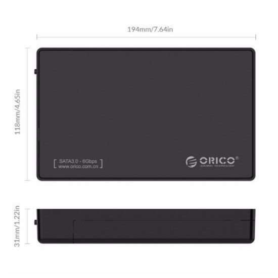 HDD BOX 3.5" Orico 3588US3 SATA III USB 3.0 | WebRaoVat - webraovat.net.vn