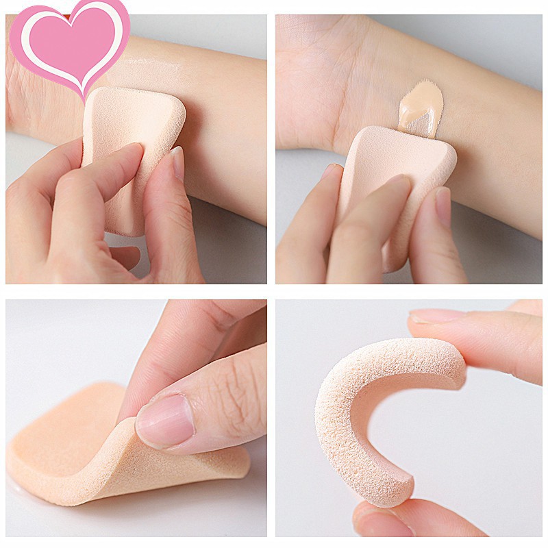 (Deal Follow) Mút trang điểm bông phấn makeup tán kem nền phấn phủ cushion tiện lợi đa năng