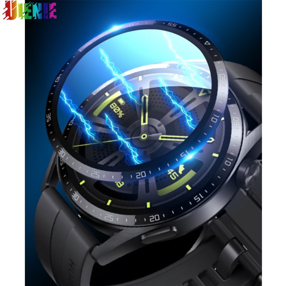 Kính Cường Lực Bảo Vệ Màn Hình Toàn Diện Viền Cong Cho Huawei Watch GT3 46mm Smart Watch GT3