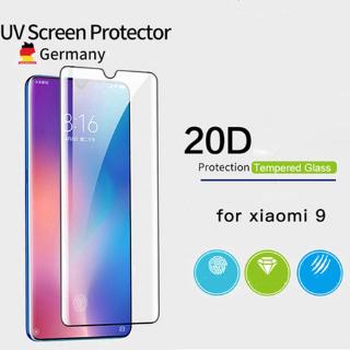 Kính Cường Lực Toàn Màn Hình Cong 20D cho Xiaomi Mi 14 13 13T 12T 12 11 Lite 11T 10T 10 9 8 SE 9T CC9 Note 10 Pro Lite 5G